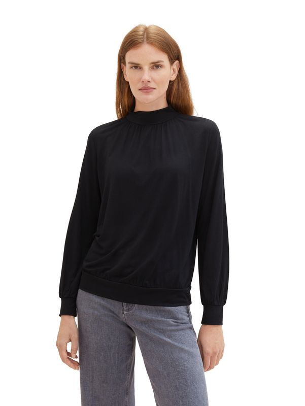 Damen Shirt mit hohem Kragen