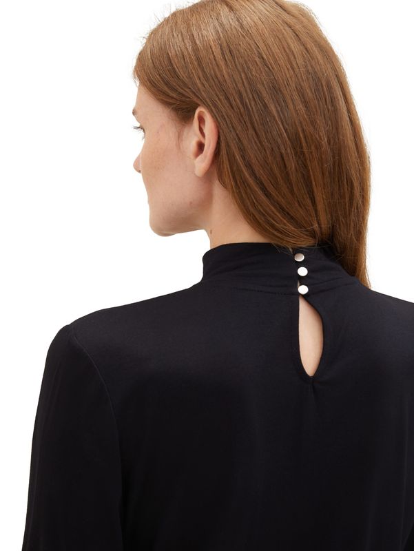 Damen Shirt mit hohem Kragen