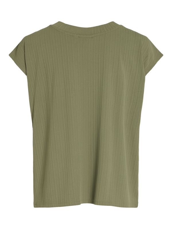 VIOFELIA V-NECK S/S TOP/R