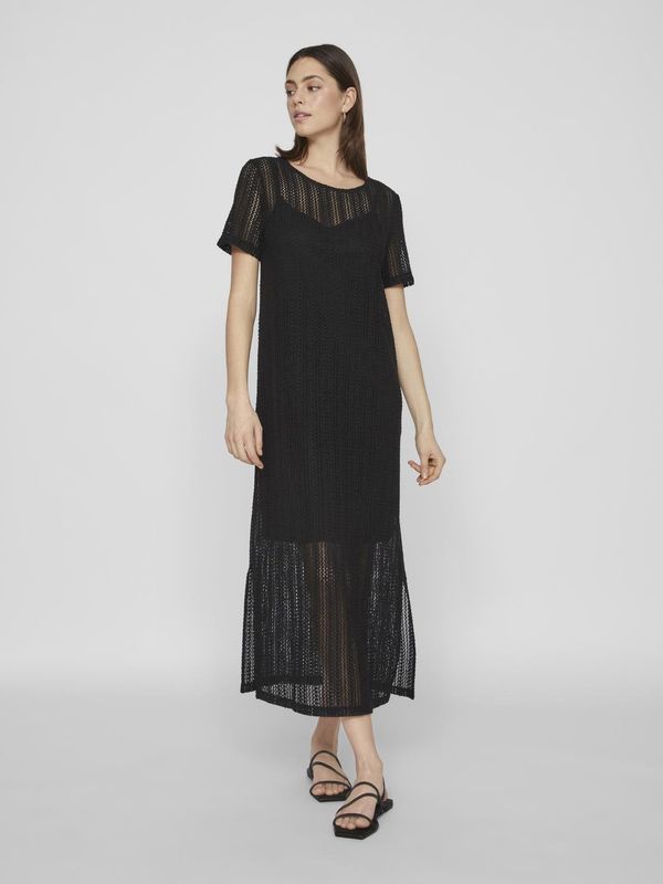 VIGARDEA O-NECK S/S ANKLE DRESS