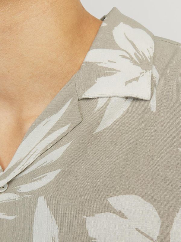 JJEJEFF AOP RESORT SHIRT SS SN