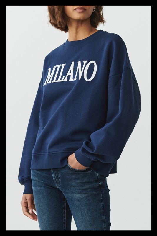 Embroidery sweater