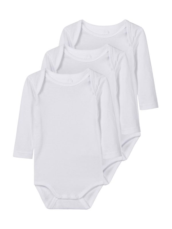 NBNBODY 3P LS SOLID WHITE NOOS
