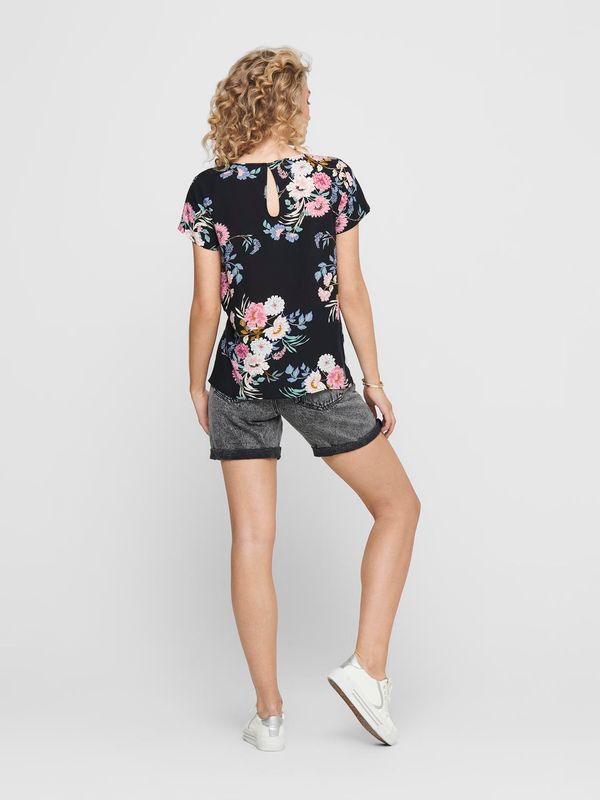 ONLFIRST ONE LIFE SS AOP TOP WVN
