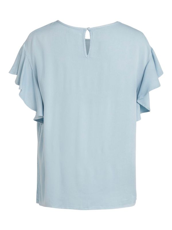 VIFANZA S/S DENIM TOP/PB