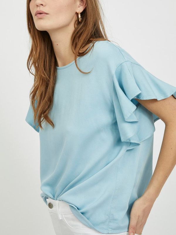VIFANZA S/S DENIM TOP/PB