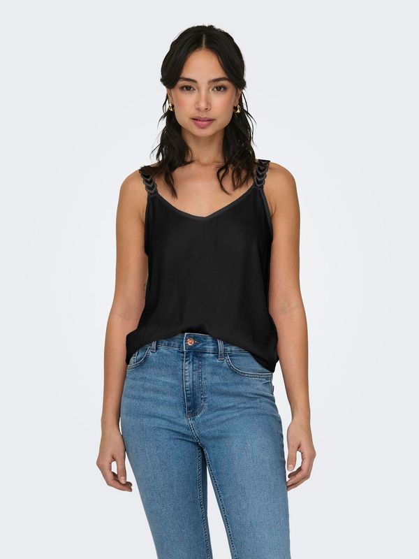 ONLTILDE S/L LACE MIX TOP JRS