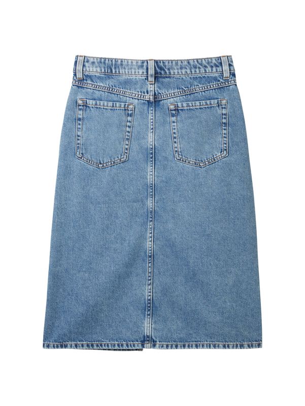 Maxi-Jeansrock mit recycelter Baumwolle