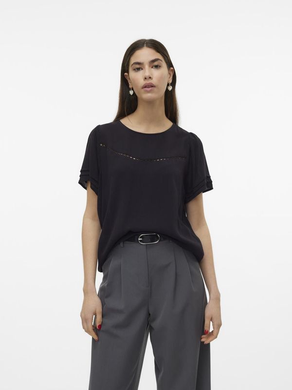 VMMENNY SS LACE TOP WVN GA