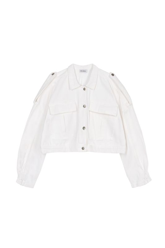 Oh April -
Oona
Denim Jacket White