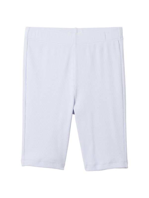 Radlershorts mit Rippstruktur