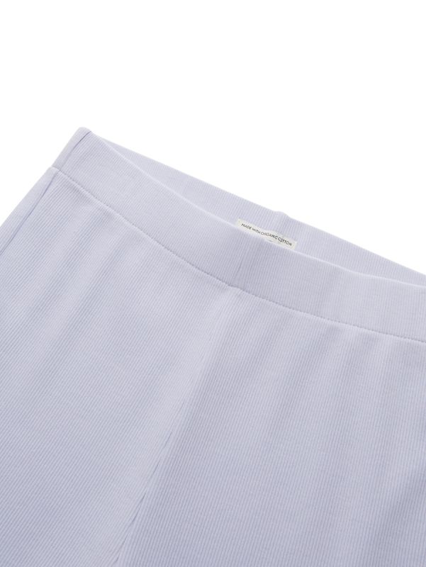 Radlershorts mit Rippstruktur