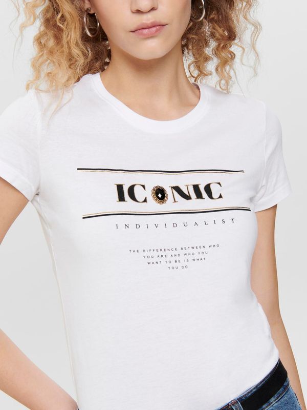 ONLKITA FIT S/S FOIL TOP BOX CO JRS