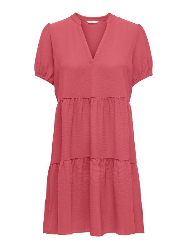 ONLNOVA LIFE S/S THEA DRESS SOLID PTM