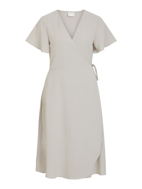 VILOVIE S/S WRAP MIDI DRESS/SU - NOOS