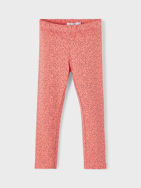 NMFDAVINA AOP SWE LEGGING BRU O