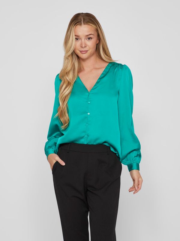 VIELLETTE V-NECK L/S SHIRT - NOOS