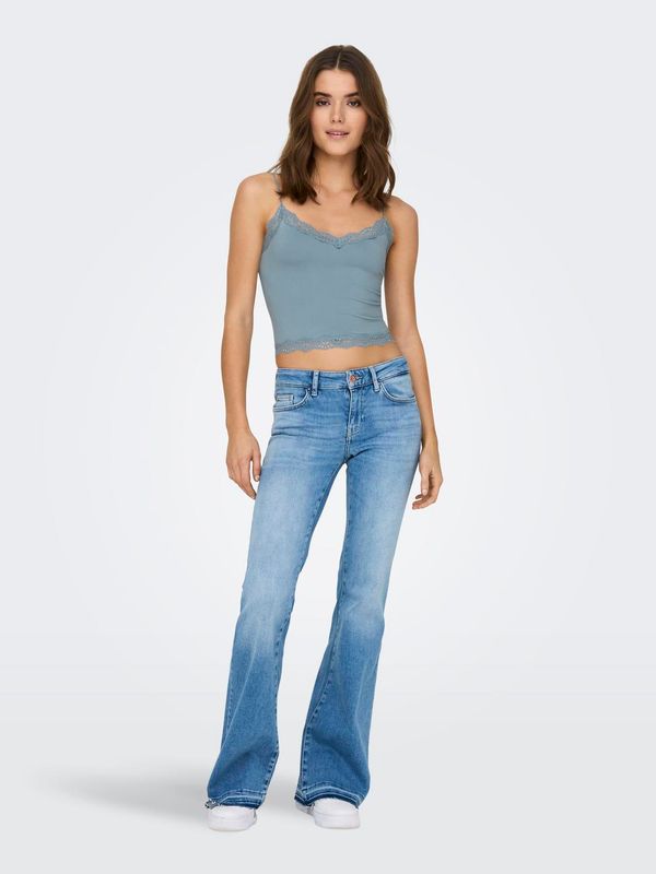 ONLVICKY LACE SEAMLESS CROPPED TOP NOOS