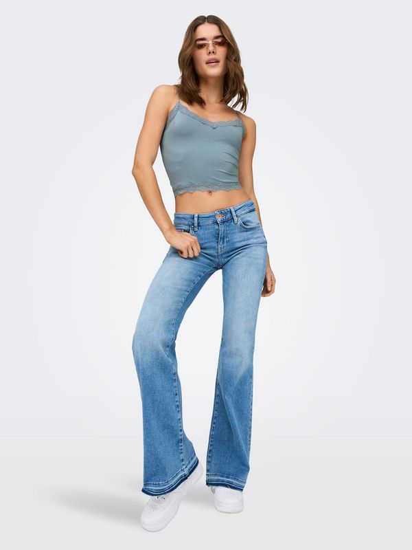 ONLVICKY LACE SEAMLESS CROPPED TOP NOOS