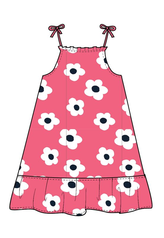 NMFZILLY STRAP DRESS BOX