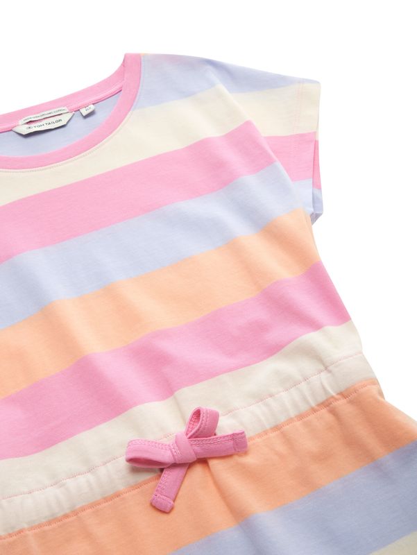 Gestreiftes Jersey Kleid