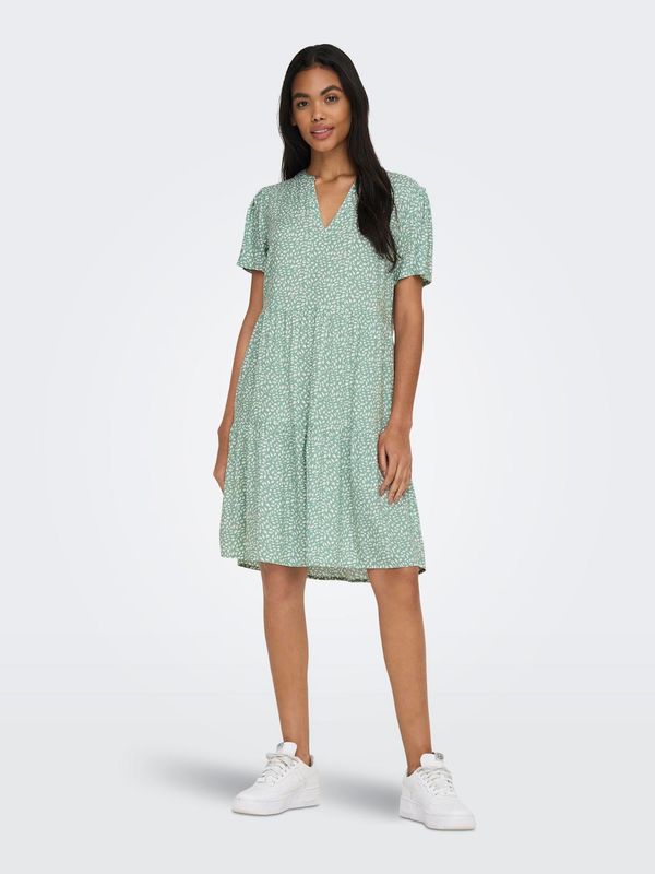 ONLZALLY LIFE S/S THEA DRESS NOOS PTM