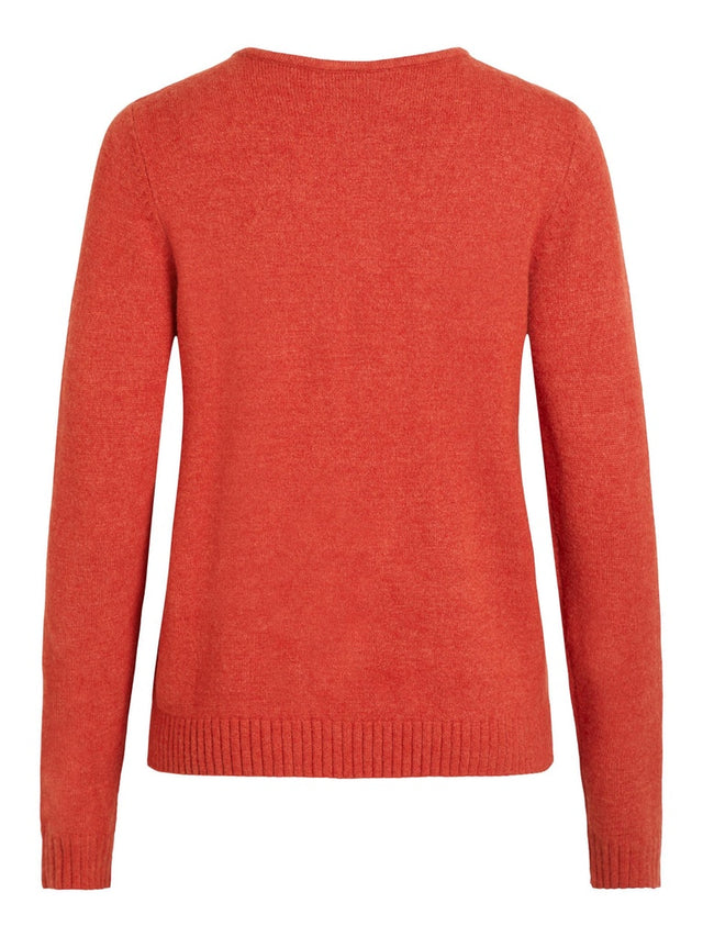 VIRIL V-NECK L/S KNIT TOP - NOOS