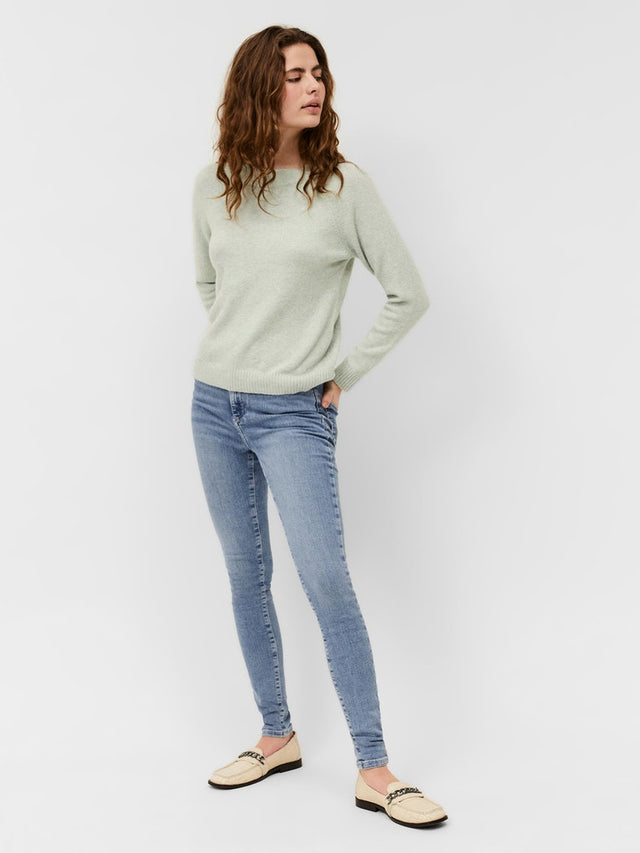 VMDOFFY LS O-NECK BLOUSE GA NOOS