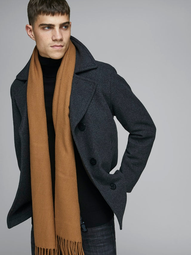 JACSOLID WOVEN SCARF NOOS