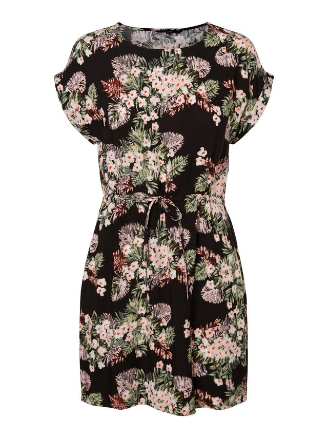 VMSIMPLY EASY SS SHORT DRESS WVN GA