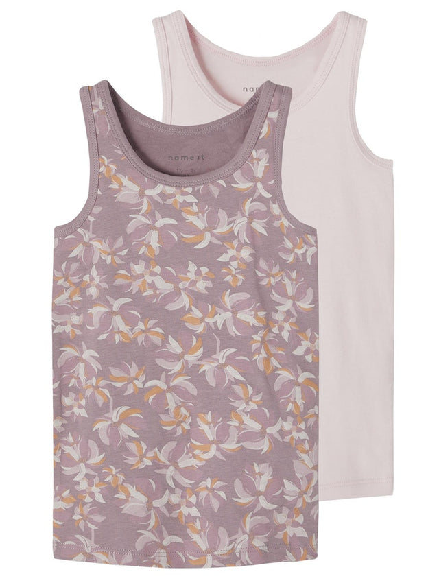 2 Pack Tank Top Flower