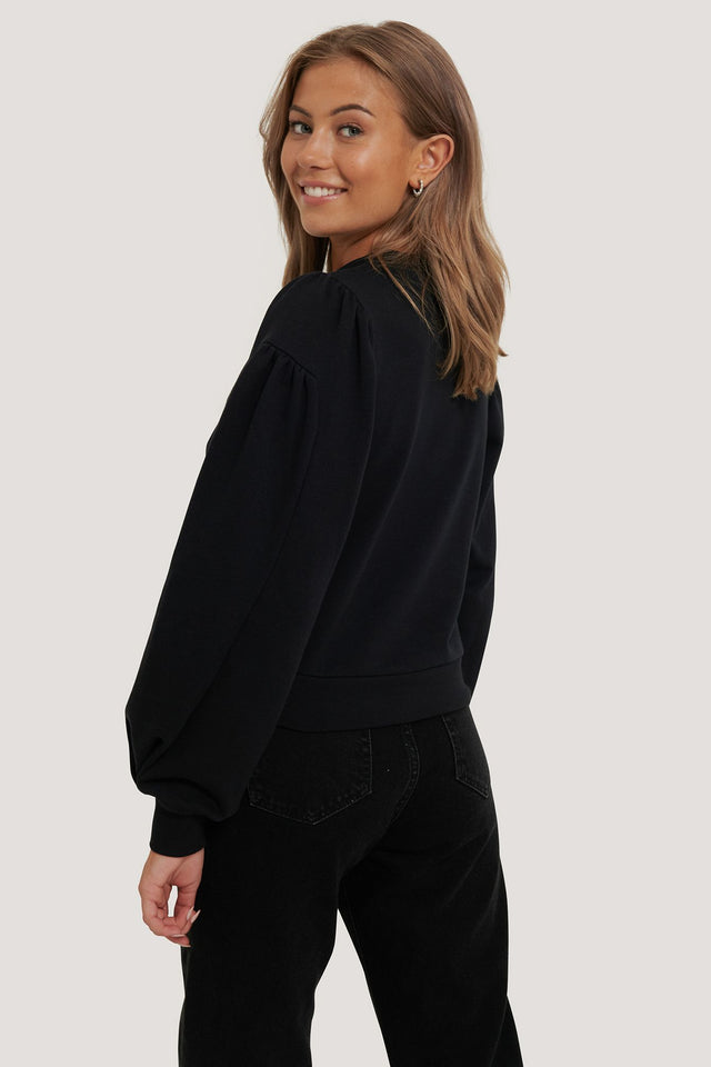 Puff Sleeve Sweatshirt