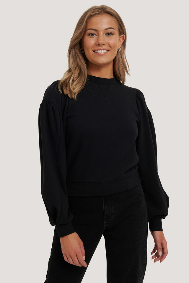 Puff Sleeve Sweatshirt