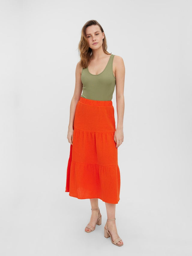 VMNATALI HW CALF SKIRT WVN