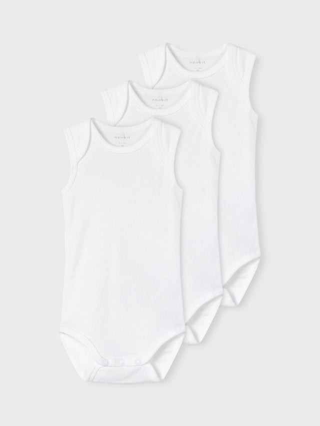 NBNBODY 3P TANK SOLID WHITE 3 NOOS