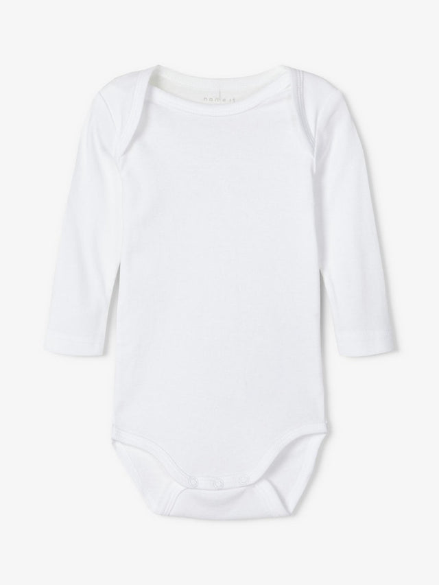 NBNBODY 3P LS SOLID WHITE 3 NOOS