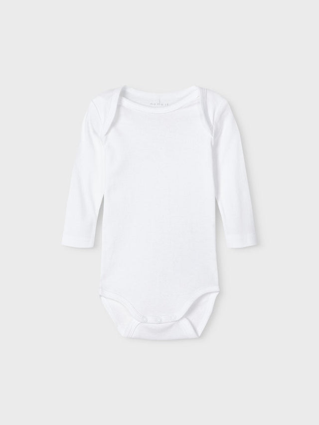 NBNBODY 3P LS SOLID WHITE 3 NOOS