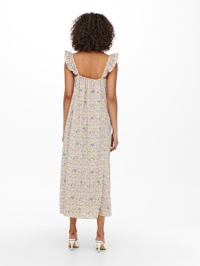 ONLZORA LIFE STRAP ALLIE MIDI DRESS PTM