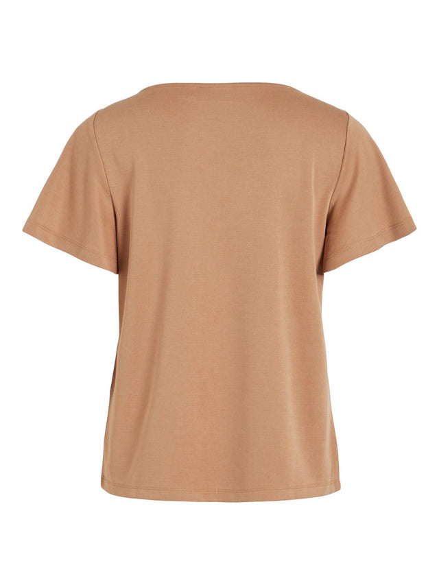 VIMODALI V-NECK S/S TOP/SU/R