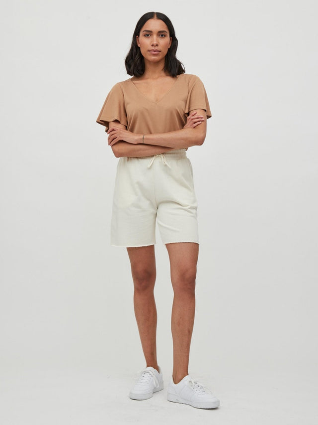 VIMODALI V-NECK S/S TOP/SU/R