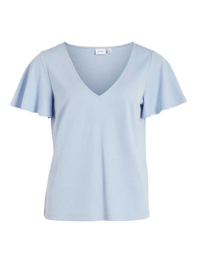 VIMODALI V-NECK S/S TOP/SU/R