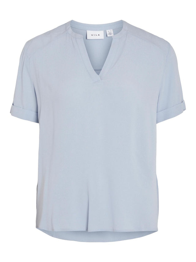 VIMOASHLY V-NECK S/S TOP/SU/R