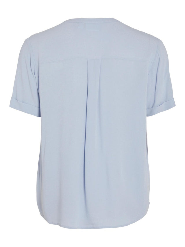 VIMOASHLY V-NECK S/S TOP/SU/R