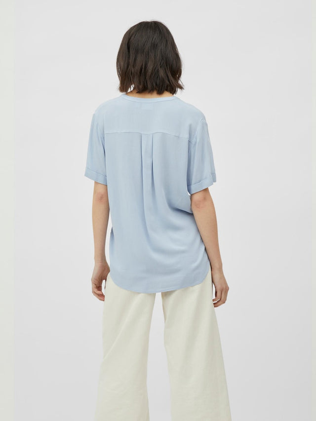 VIMOASHLY V-NECK S/S TOP/SU/R