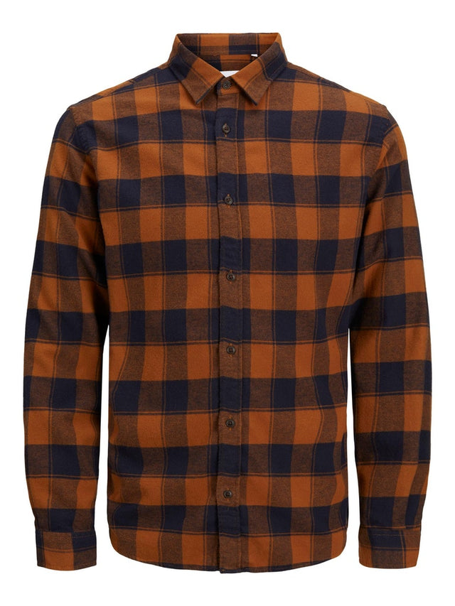 JJPLAIN AUTUMN BUFFALO SHIRT LS