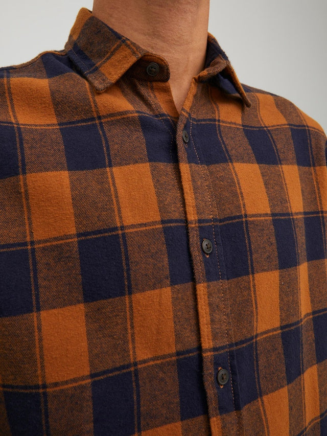 JJPLAIN AUTUMN BUFFALO SHIRT LS