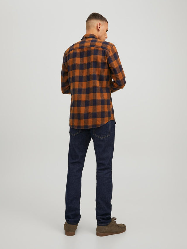 JJPLAIN AUTUMN BUFFALO SHIRT LS