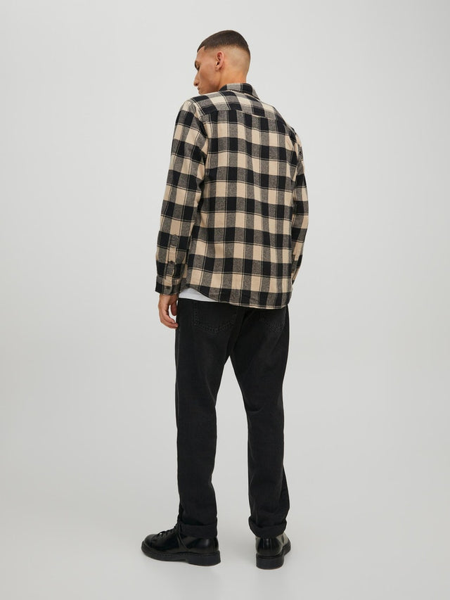 JJPLAIN AUTUMN BUFFALO SHIRT LS