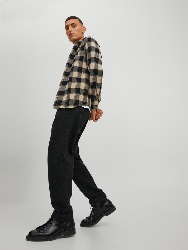 JJPLAIN AUTUMN BUFFALO SHIRT LS