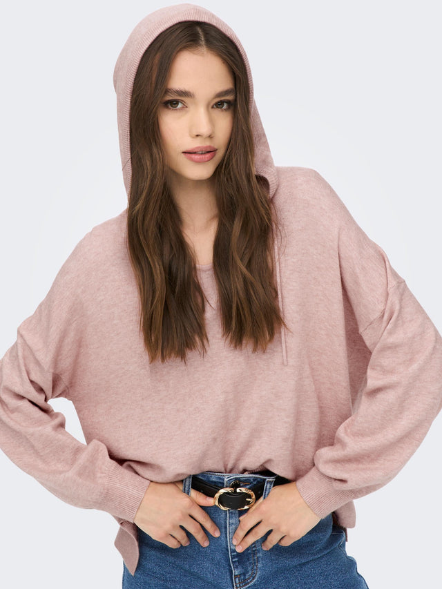 ONLIBI L/S HOOD PULLOVER CC KNT